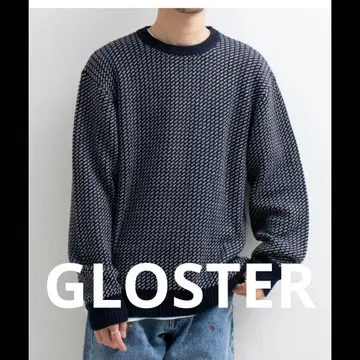 GLOSTER [ 글로스터 ] 바즈아이 풀오버 니트