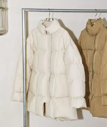 Todayful 스탠드 카라 다운 자켓 화이트 36