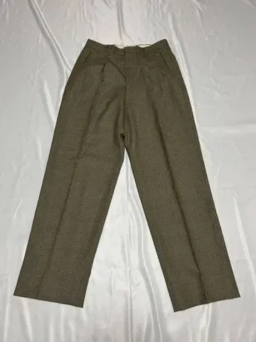 일본제 브라운 슬랙스 울 100