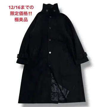 컨디션 최상 CLEL 클레일 블랙 스텐카라 코트 롱 코트 선착순