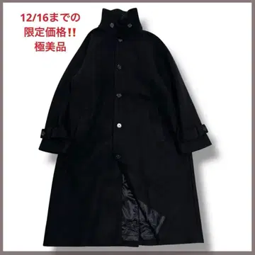 컨디션 최상 CLEL 클레일 블랙 스텐카라 코트 롱 코트 선착순