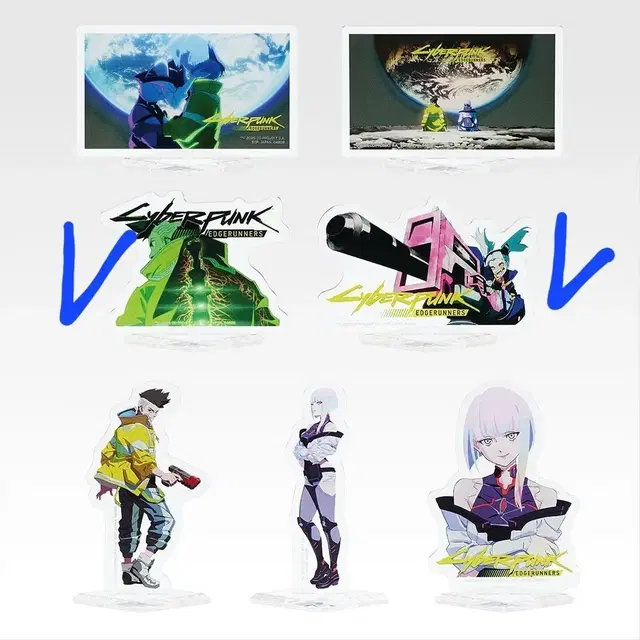 사이버펑크 제일복권 d상 아크릴 스탠드