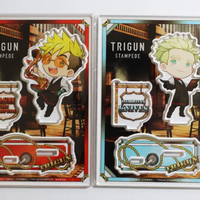 [무료배송] 트라이건 콜라보 아크릴 스탠드 세트