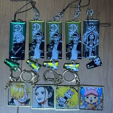 원피스 키링 키체인 스트랩