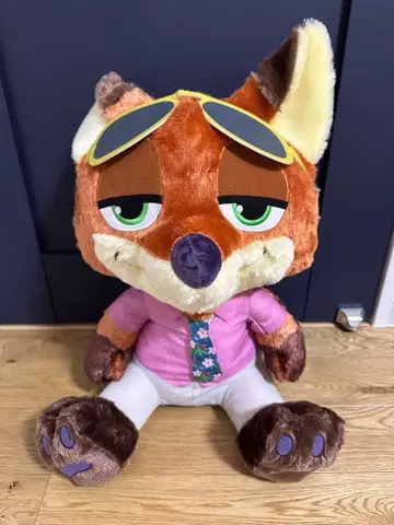 12월 16일까지 압축 없음! 주토피아 2 닉 슈퍼 라지 봉제 인형 5