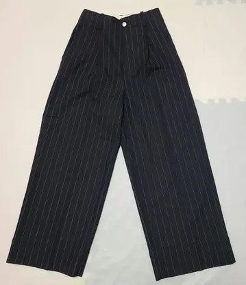 GU beautiful people 턱 와이드 팬츠 스트라이프