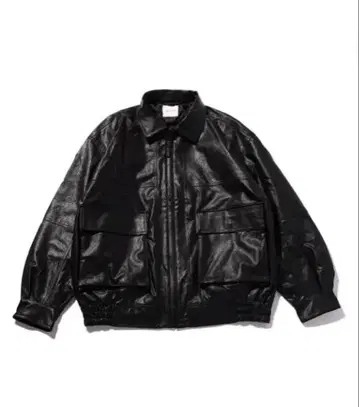 블랙 가죽 자켓