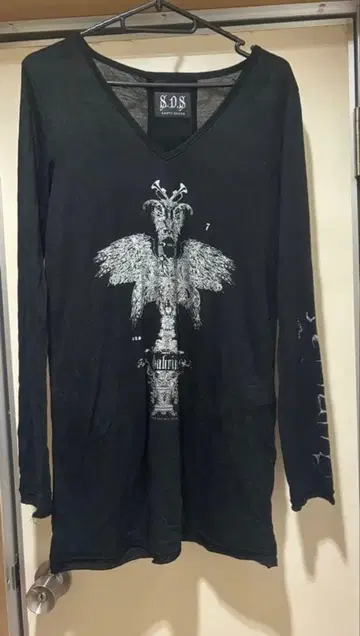 hyde 착용 계열 크로스 티셔츠 ifsixwasnine 라르크