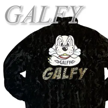 [ 초레어!! ] GALFY 옛날 양아치 블루종 벨로아 분노 얼굴 대형견