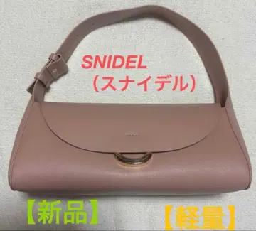 [경량] [새상품] 인기 SNIDEL 핑크 내로우 백 [정가 9900엔]