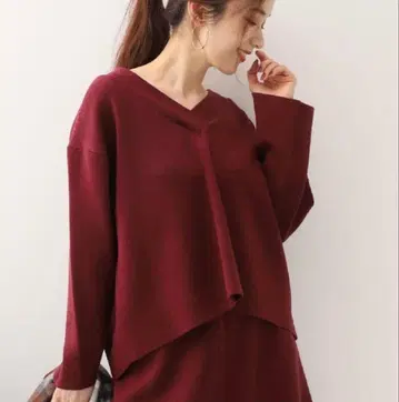 새상품 Spick and Span 14G 스무스 니트 풀오버