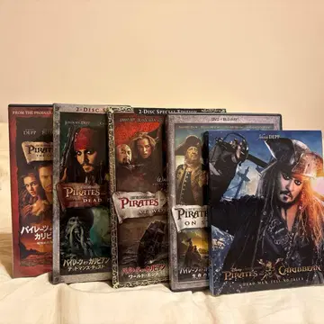 캐리비안의 해적 5장 DVD