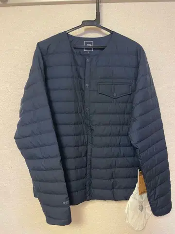 TNF 다운 자켓 다운 가디건 네이비 XL 새상품