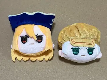 Dr.STONE 100엔샵 다이소 페이스 봉제 인형 키링 류세이 우쿄