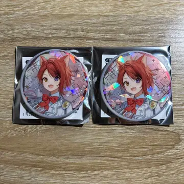 [ 새상품 ] 스토푸리 9주년 캔뱃지 리이누군 등신 2개 세트