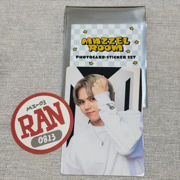 MAZZEL 마제베야 포토 카드 스티커 세트 RAN 란