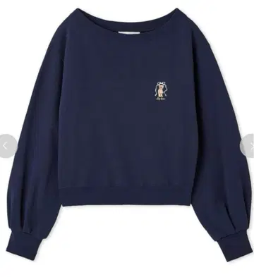 LILY BROWN 원숄더 리본 맨투맨 미사용 새상품