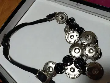 마츠오 인터내셔널 / PIANURASTUDI / 후크 버튼 대 / 목걸이