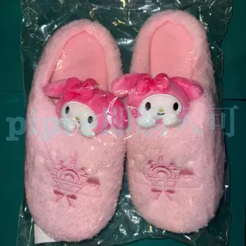 2 마이멜로디 마스코트 슬리퍼 퓨로랜드 산리오