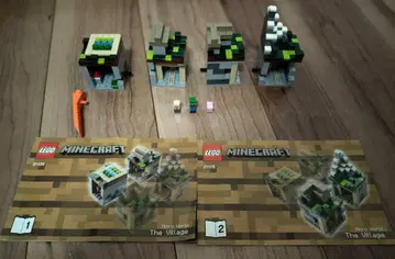 LEGO 21105 마인크래프트 레고 minecraft 마이크로월드