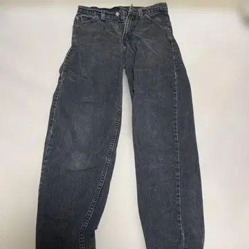 다크 그레이 스트레이트 데님 W28 L32