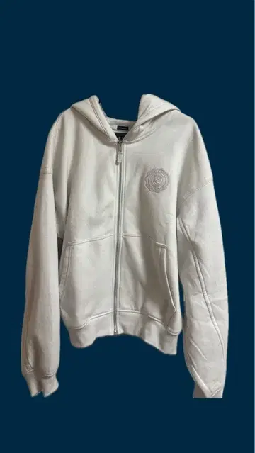 GAP 화이트 집업 후디