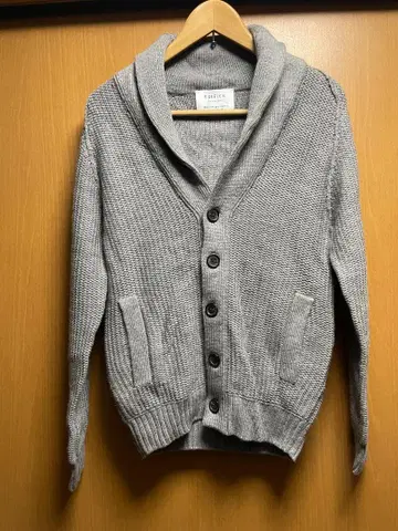 EDIFICE 숄카라 가디건 니트 스웨터 에디피스