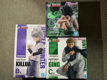 HUNTER x HUNTER 제일복권 키루아 B상 곤 진 피규어