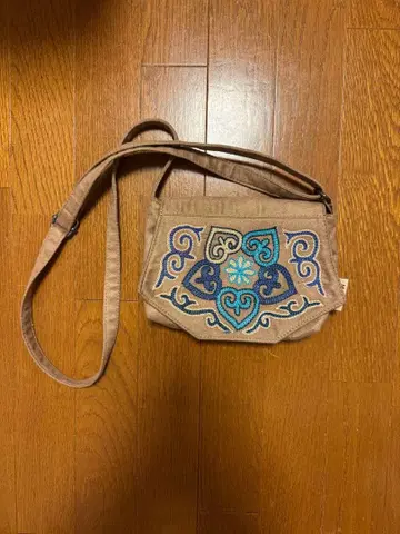 자수 몽골 숄더백 미니백