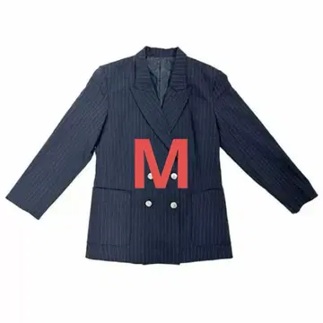 시마무라 옥유카 자켓 네이비