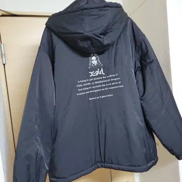 X-girl 퀼팅 자켓 M