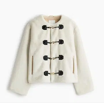 (택 포함 새상품) H&M 더플 스타일 자켓 라이트 베이지 XS 여성용