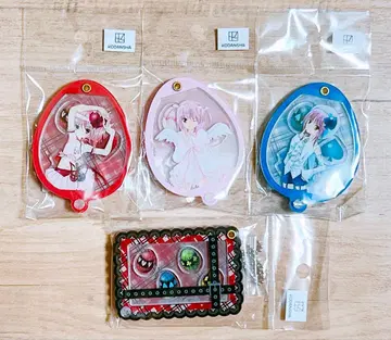 수호캐릭터 복권 메이트 B상 아크릴 키링 4종 세트 아무