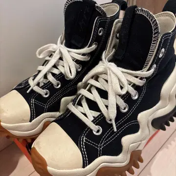 컨버스 한국 한정판 란스타 모션 24 블랙 하이컷