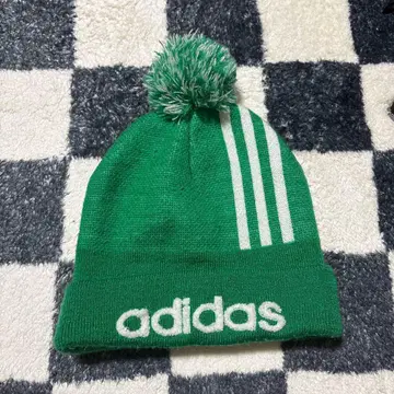 adidas 그린 니트 모자