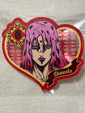 죠죠의 기묘한 모험 하트형 아크릴 배치 디아블로