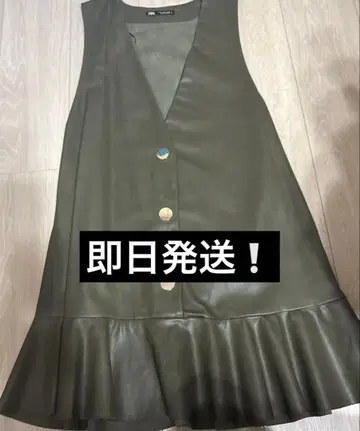 ZARA 올리브 그린 원피스