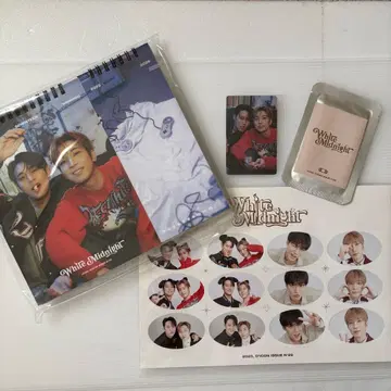 SEVENTEEN Dicon 민규 원우 카드 달력 씰