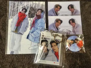 Net&James 엽서 아크릴 키링 포토 카드 캔뱃지