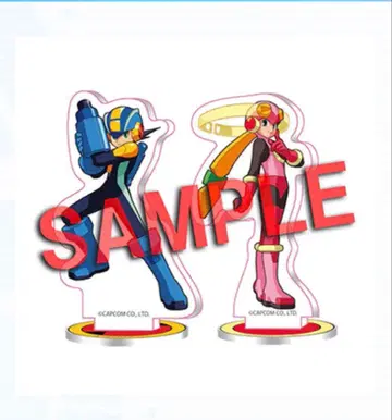 록맨 에그제 아크릴 스탠드 특전