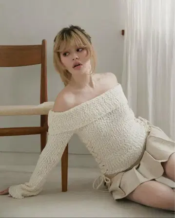 andmary Gia lace up knit