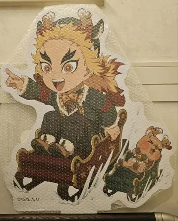 r*o 님 귀멸의 칼날 크리스마스 스탠딩 POP 렌고쿠