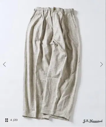 J.S.Homestead / C/R/Si 네프 인플레이션 슬랙스