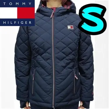 [새상품] 타미힐피거 패커블 자켓 S 여성용 네이비