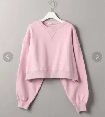 BEAUTY&YOUTH 숏 와이드 쭈리 맨투맨 풀오버