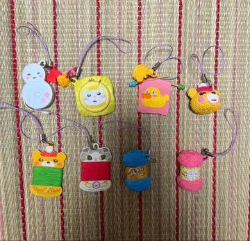 우미노 치카 3월의 라이온 수공예 마스코트 스트랩 컴플리트 세트