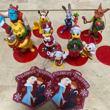 크리스마스 캐릭터 오너먼트 세트 디즈니 11체