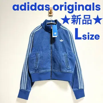 새상품 택 포함 adidas 오리지널스 아디컬러 데님 트랙탑