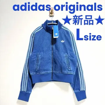 [택 포함 새상품] adidas 아디컬러 데님 트랙탑