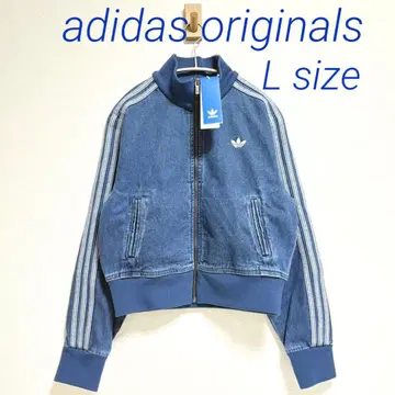 [택 포함 새상품] adidas 아디컬러 데님 트랙탑